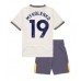 Maillot de foot Everton Vitaliy Mykolenko #19 Troisième vêtements enfant 2024-25 Manches Courtes (+ pantalon court)